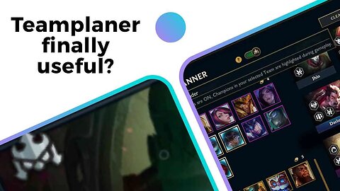 TFT - 9.5 - Teamplanner - finally useful?