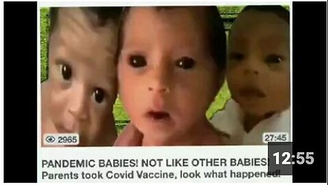 Vaccine Genocide - NEW Footage Of Black Eyed Hybrid Pandemic Babies You Probably Haven't Seen!