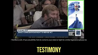 ICYMI: Vaccine-injured pharmacist breaks down while testifying #FUCKtheJAB