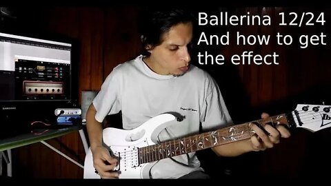 Steve Vai Ballerina 12/24 (Guitar Cover) with BIAS FX 2 (Effect in the description)