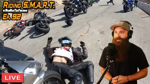 🔴 LIVE: MaxRisk Riders Reviewed / Motostars / Riding S.M.A.R.T. 92