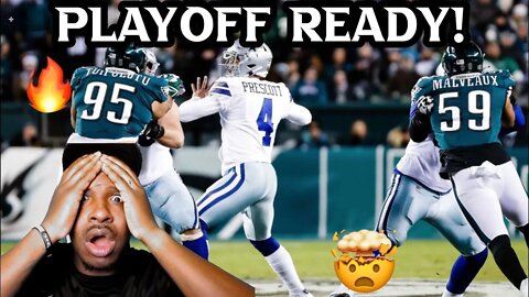 COWBOYS ARE READY FOR THE PLAYOFFS! Cowboys vs. Eagles Week 18 Highlights | NFL 2021 REACTION