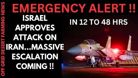 EMERGECNY ALERT: ISRAEL ATTACK ON IRAN IS A GO !! IRAN THREATENS 1,000'S OF MISSILES IF ATTACKED !!!
