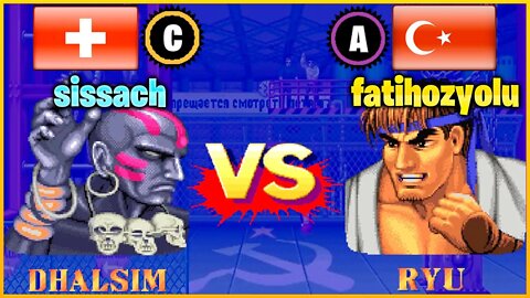 Street Fighter II': Champion Edition (sissach Vs. fatihozyolu) [Switzerland Vs. Turkey]