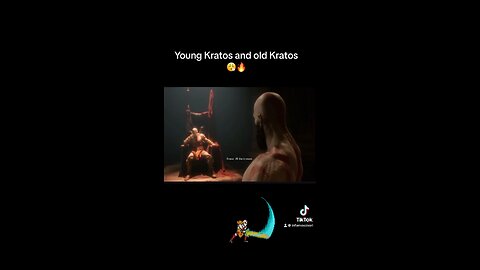 Young and Old Kratos in the same room?!💀👀