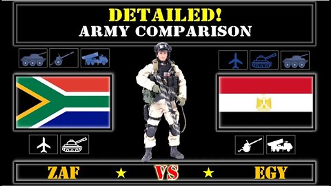 South Africa VS Egypt 🇿🇦 Military Power Comparison 2021 🇪🇬,✈ Army 2021