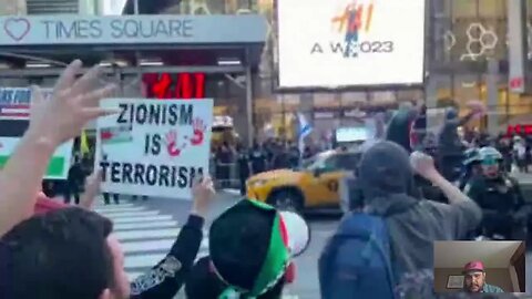 NYC Israel vs Palestine Protest