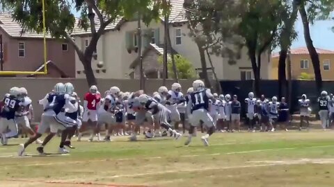 #Cowboys rookie WR Dennis Houston catch across the middle...