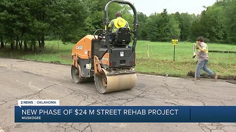 New Phase of $24M Strret Rehab Project in Muskogee