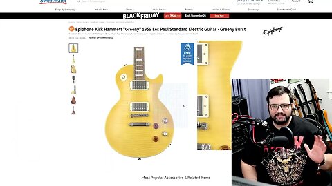 Cajun Guitar Gear Podcast EP 5 - Kirk Hammett Les Paul Grenny Epiphone