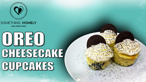 Oreo Cheesecake Cupcakes | Easy & Tasty DESSERT Tutorial