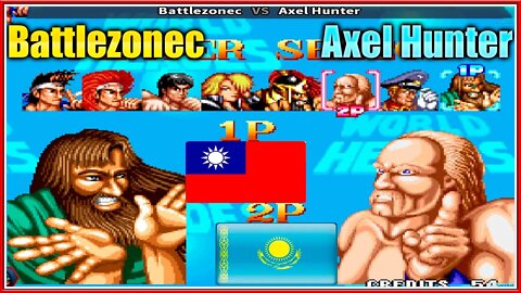 World Heroes (Battlezonec Vs. Axel Hunter) [Taiwan Vs. Kazakhstan]