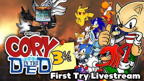 Cory in the Ded - First Try Livestream - Playing Sonic as Pikachu!~