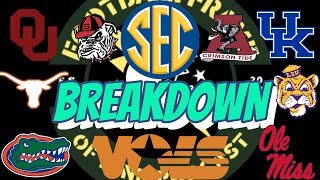 CFB Conference Breakdown SEC Edition🔥🔥🔥