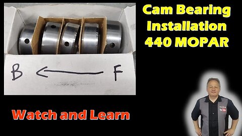 Engine Building Tips - Installing Cam Bearings 440 MOPAR 512 Stroker