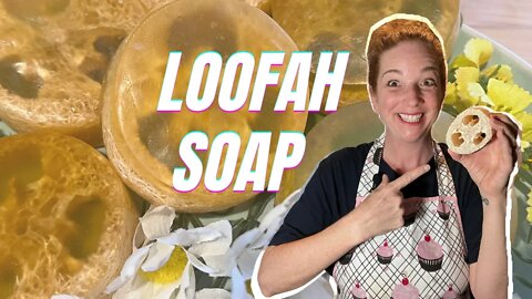 How to Make Loofah Soap | Easy Melt and Pour Soap Recipe