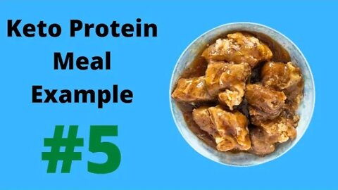 Keto Protein Meal Example No 5 | All Your Protein In One Meal #shorts