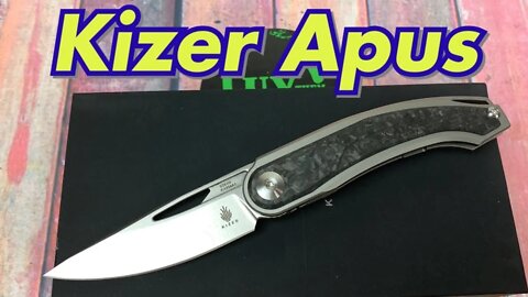 Kizer Apus “Henar Design” /includes disassembly/ lightweight front flipper !