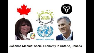 Johanne Mennie: Social Economy in Ontario, Canada