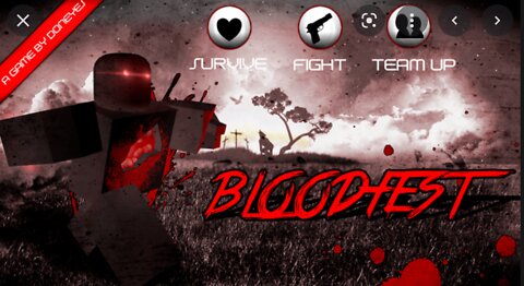 Roblox Blood Fest Game