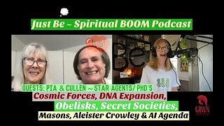 Just Be~SpBOOM: Pia & Cullen Star Agents: DNA Expand/Obelisks/Secret Society/Masons/Aleister Crowley