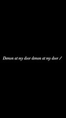 Demon at My Door Spoken Word by Clayton Jennings