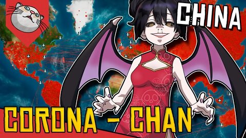 O Jogo do Virus CORONA-CHAN de Wuhan: China - Plague Inc [Conhecendo o Jogo Gameplay Português PTBR]