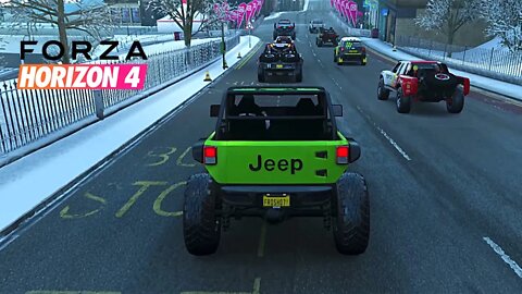 JEEP TRAILCAT - Edinburgh City Sprint Race - Forza Horizon 4 - PC Gameplay - Full HD