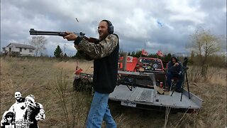 shooting iPads 30-30 vs 12 gauge w/ 1oz slug and buckshot