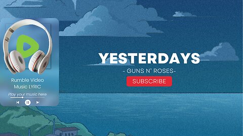 Guns n' Roses - Yesterdays (Lyrics)