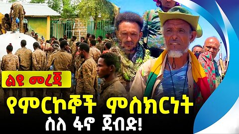 የምርኮኞች ምስክርነት ስለ ፋኖ ጀብድ! | ethiopia | addis ababa | amhara | oromo
