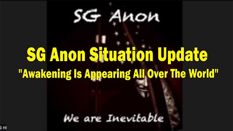 SG Anon HUGE Intel 7/31/23: "Awakening Is Appearing All Over The World"