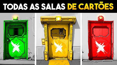 MISSION EVO: Guia Completo para Encontrar Todas as Salas de Cartões (Verdes, Amarelas e Vermelha)