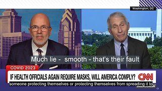 Dr. Fauci "Reverse Speech" Part 2: "Much lie - smooth"