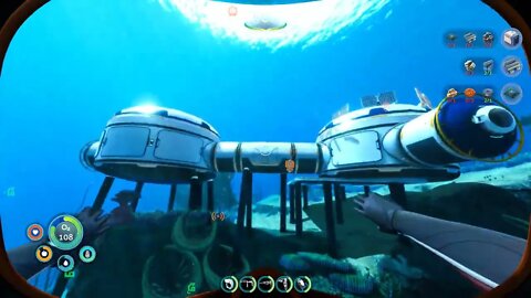 Subnautica: Below Zero Divethrough. Part 4 of 11. Mercury stern, Deep Purple Vents. Spiral Plants.