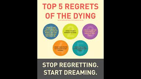 5 Things People Regret When They’re Dying