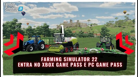 Farming Simulator 22 Entra no Xbox Game Pass e PC Game Pass via XCloud, Consoles e PC