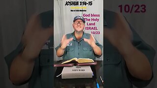 ISRAEL The Promised Land {Joshua 1:14-15}, 60 Second Scripture, Man of Faith Ministries