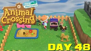 Animal Crossing: New Horizons Day 48 - Nintendo Switch Gameplay 😎Benjamillion