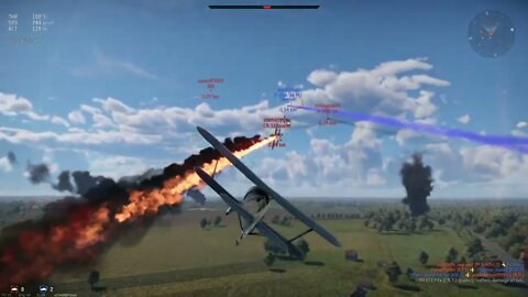 War Thunder Low Tier Russian Fighter kill cam highlights vol 3