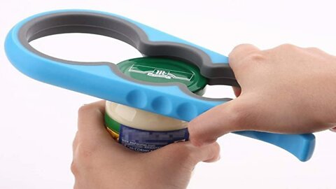 Bloss Anti-skid Jar Opener, Caps and Bottles Great Kitchen Gadgets For Small Hands or Seniors