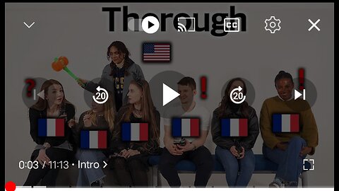 Franch peiple try to pronounce Diffcult English world description 6 line