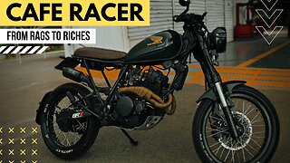 Cafe Racer | A Daring Honda NX 350 Sahara (EN/ES/FR/PT Subtitles)