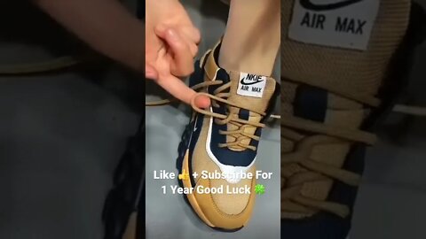 Creative Shoe Lacing