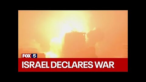 Israel declares war, flights canceled, U.S. protests |