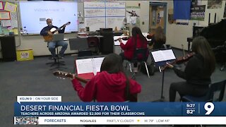 Tucson music teacher receives $2,500 grant for classroom