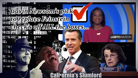 NEWSOM FILLS FEINSTEIN'S SEAT W DIVERSITY...