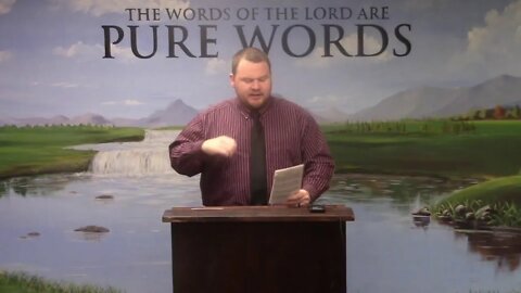 The Responsibility to Study - Deacon Corbin Ressl | Pure Words Baptist Church