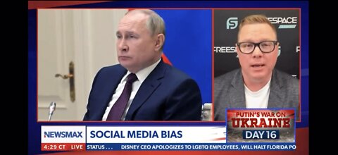 FreeSpace CEO Jon Willis on Newsmax: Meta Allows Violent Rhetoric Towards Russian Soldiers / Putin