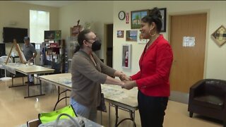 Hispanic roots help senior center director connect with clients